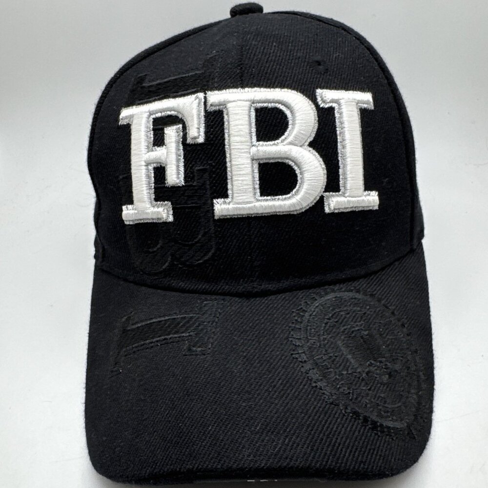 FBI Hat Cap Adult OSFA Adjustable Embroidered Old Glory Washington DC